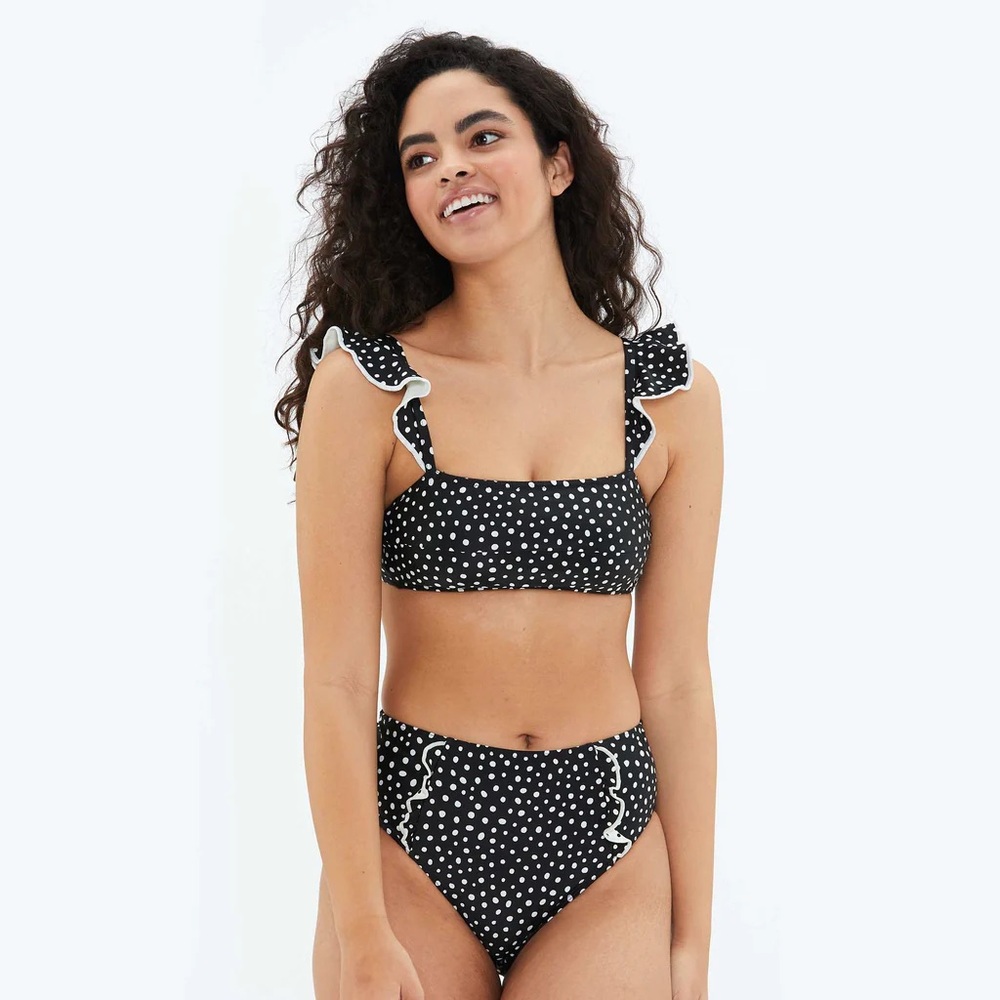 Summersalt Ruffle Oasis Bikini Top